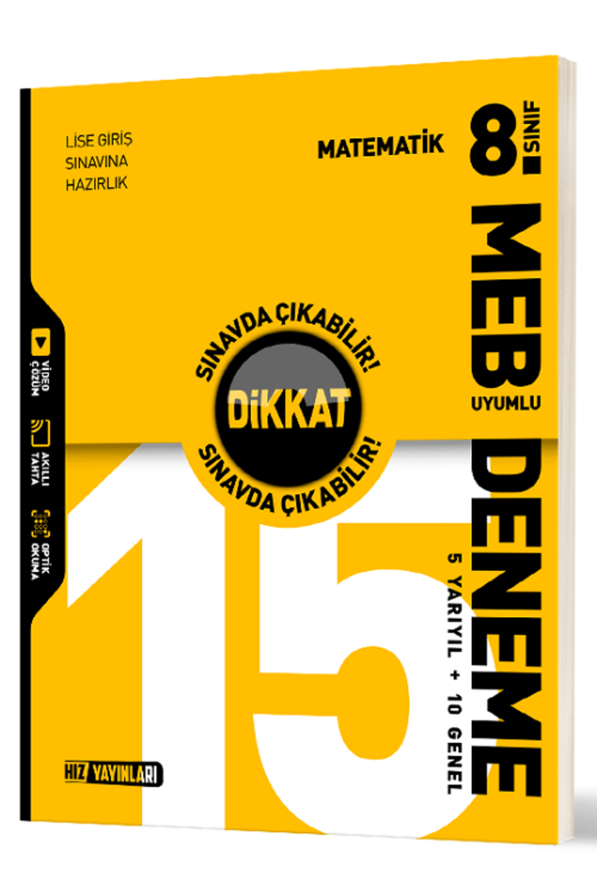 Bi bigelio Hız Yayınları 8. Sınıf Matematik Dikkat Sınavda