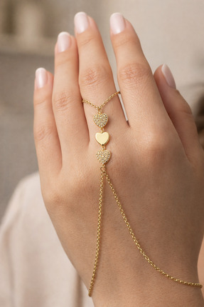 Armi Accessory Taşlı kapli Çelik kadın şahmeran