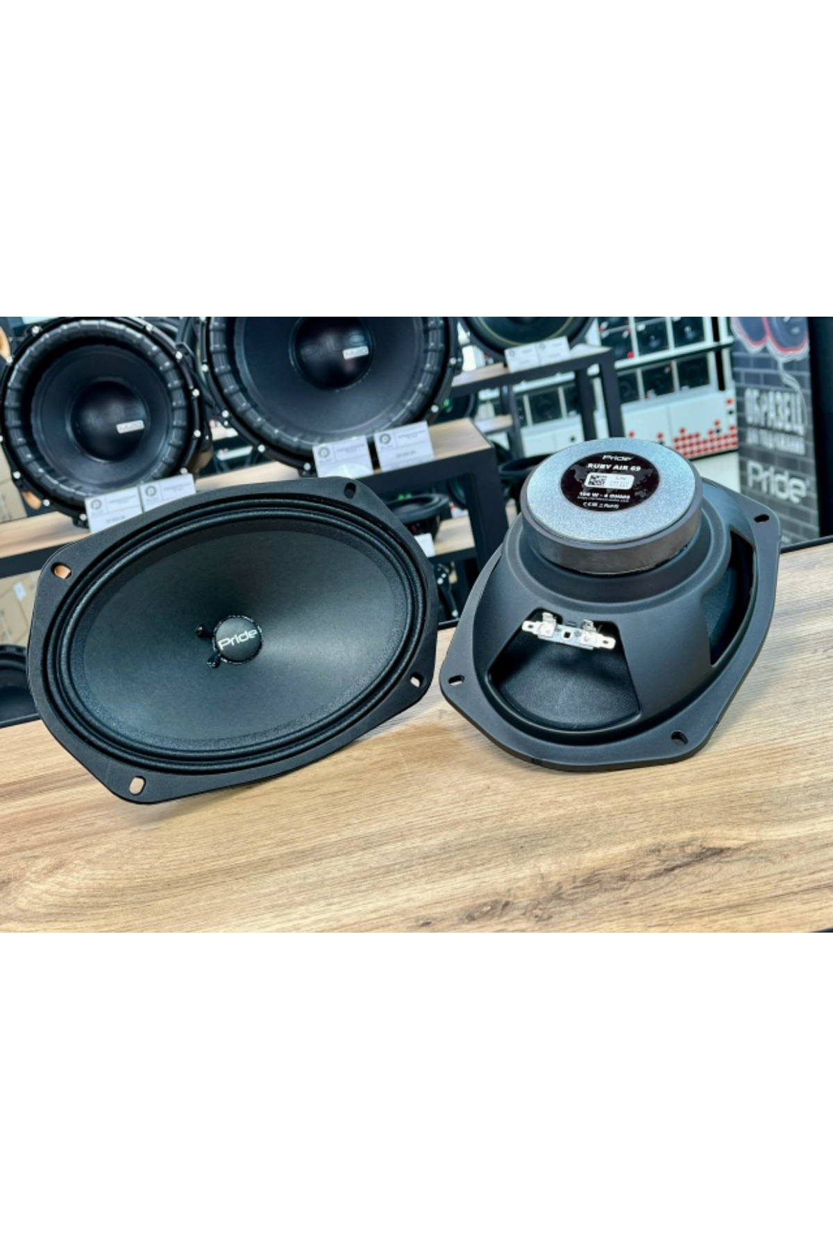 PRİDE AUDİO Deniz Sound Garage Ruby Air 69 Oval Midrange 200 Watt