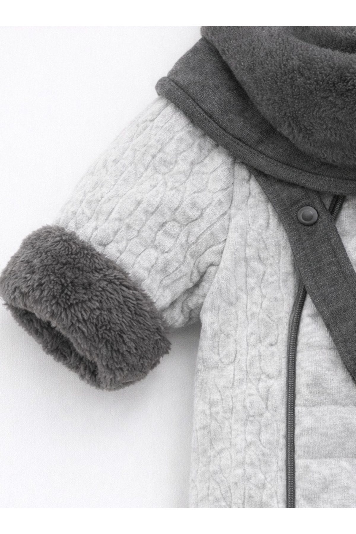 Kardeşler Bebe Welsoft Pelüş Astronot Bebek Tulum fotoğrafı 3 (önizleme)