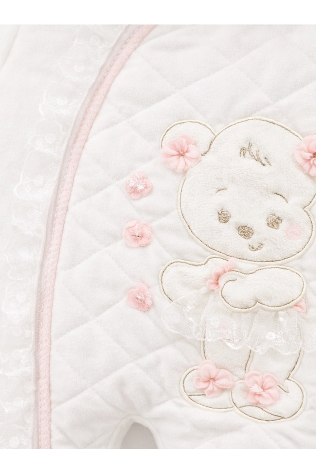 Kardeşler Bebe Welsoft Pelüş Astronot Bebek Tulum fotoğrafı 2 (önizleme)