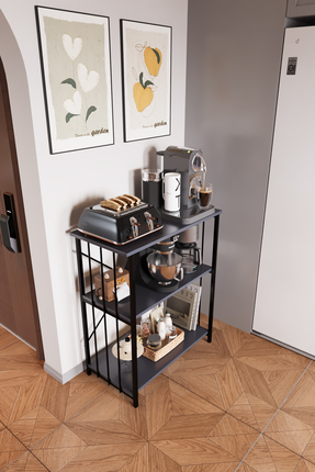 AWOX DEPOLA Metal Depolama Rafı Çok Amaçlı Raf Kiler Dolabı 90x40