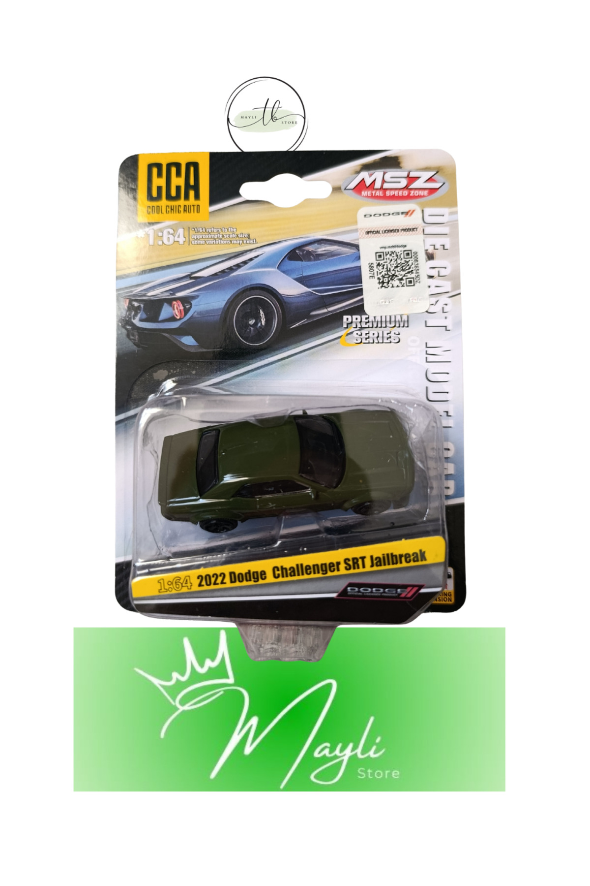 CCA 1/64 2002 Dodge Challenger SRT Jalibreak 1/64 - Fiyatı, Yorumları