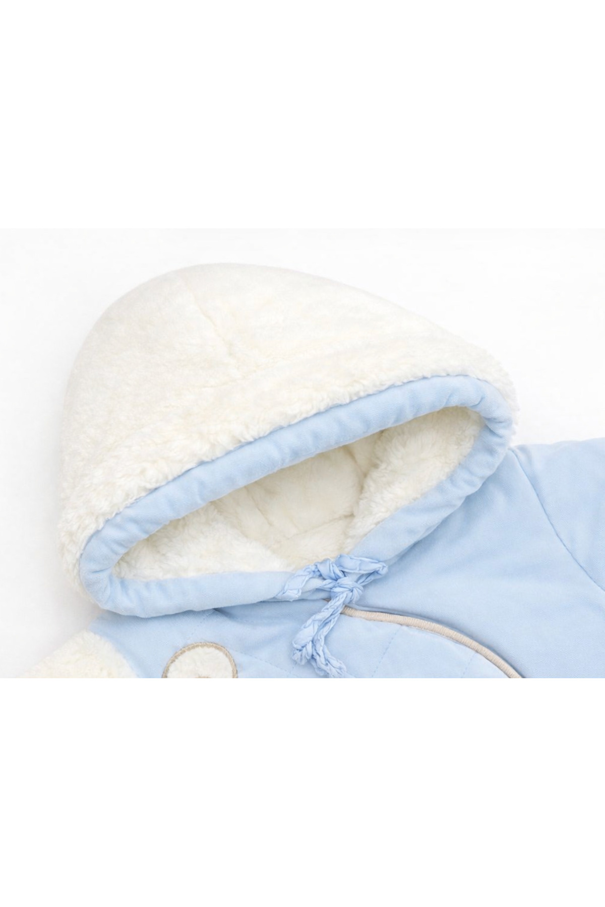 Kardeşler Bebe Welsoft Pelüş Astronot Bebek Tulum fotoğrafı 2 (önizleme)