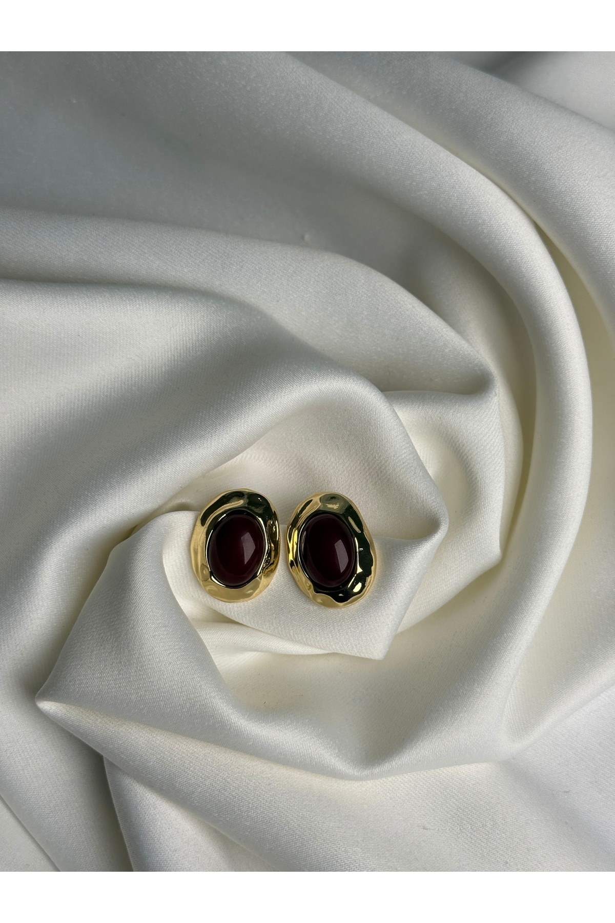 Oval Vintage Küpe 3