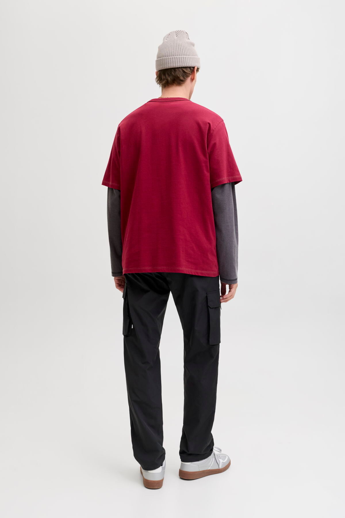 شلوار مردانه راسته کشسان | جک اند جونز Jack & Jones 12288610 - تصویر 3