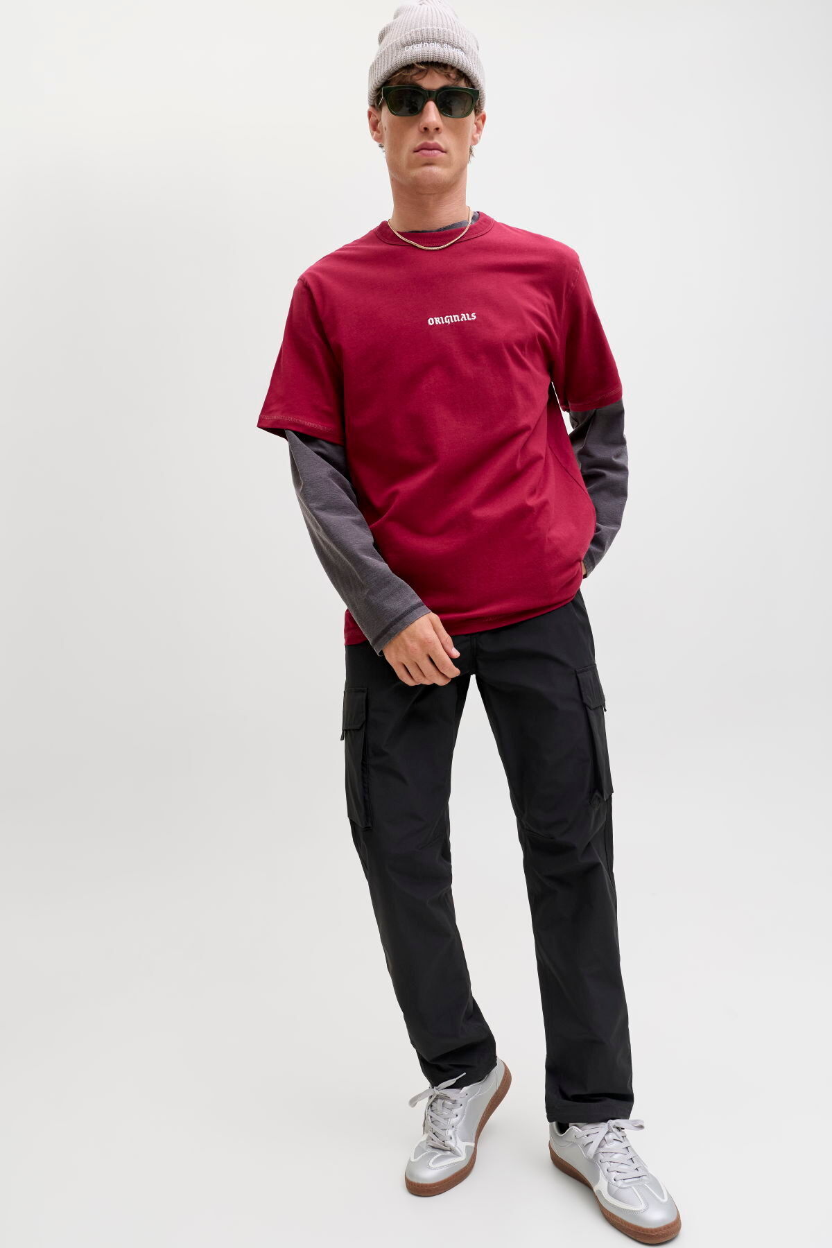 شلوار مردانه راسته کشسان | جک اند جونز Jack & Jones 12288610 - تصویر 5