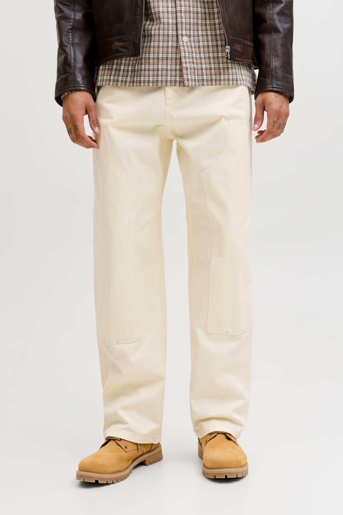 شلوار جین مردانه راسته فاق بلند | جک اند جونز Jack & Jones 12288622 - تصویر 2