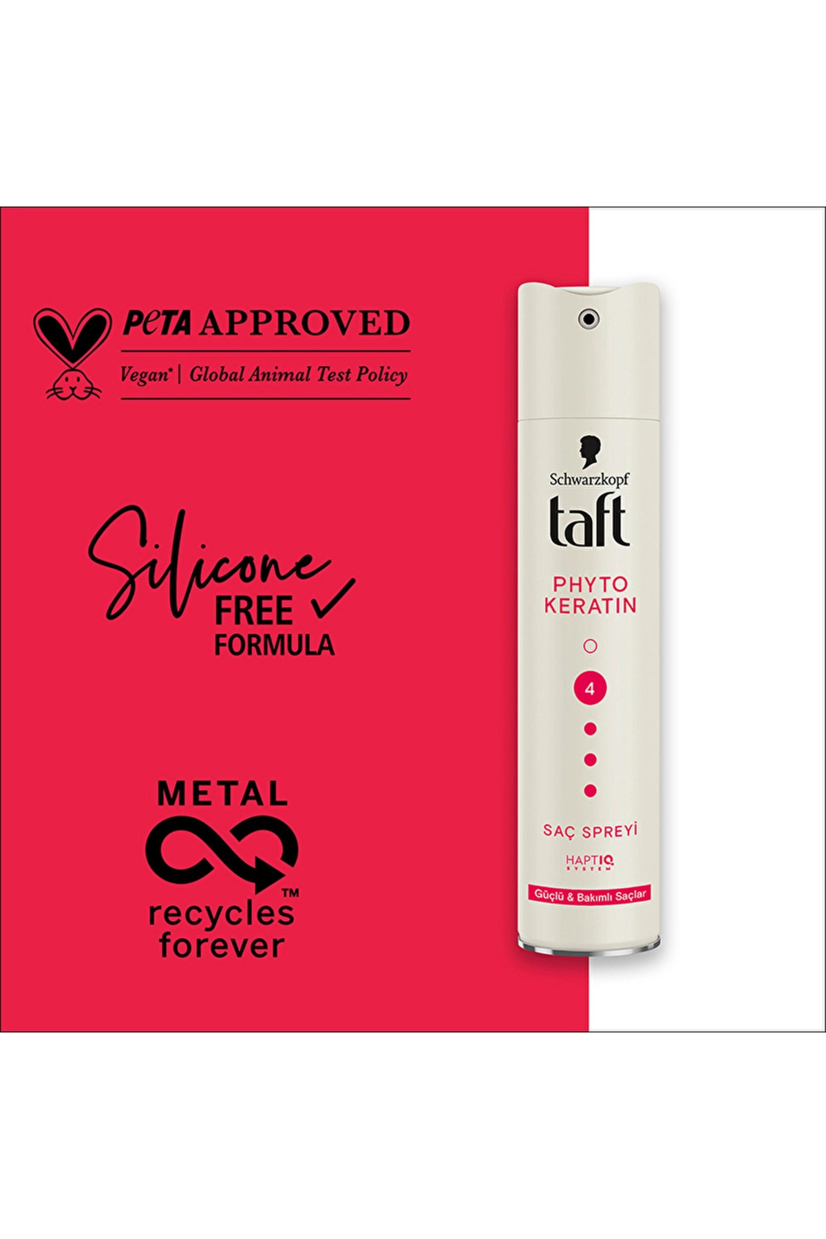 , Keratin, Saç Spreyi - 250 ml X 4 Adet — 10021689-4 — تصویر 3 از 6