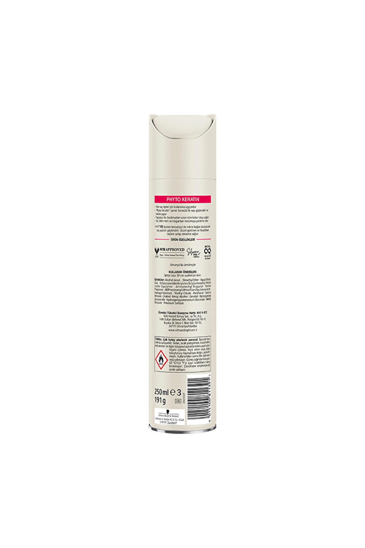 , Keratin, Saç Spreyi - 250 ml X 4 Adet — 10021689-4 — تصویر 6 از 6