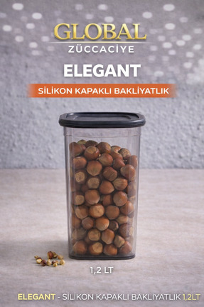 Üçsan ELEGANT - Elastomer Kapaklı Bakliyatlık 1,2 LT / Mikrodalga ve Derin Do...