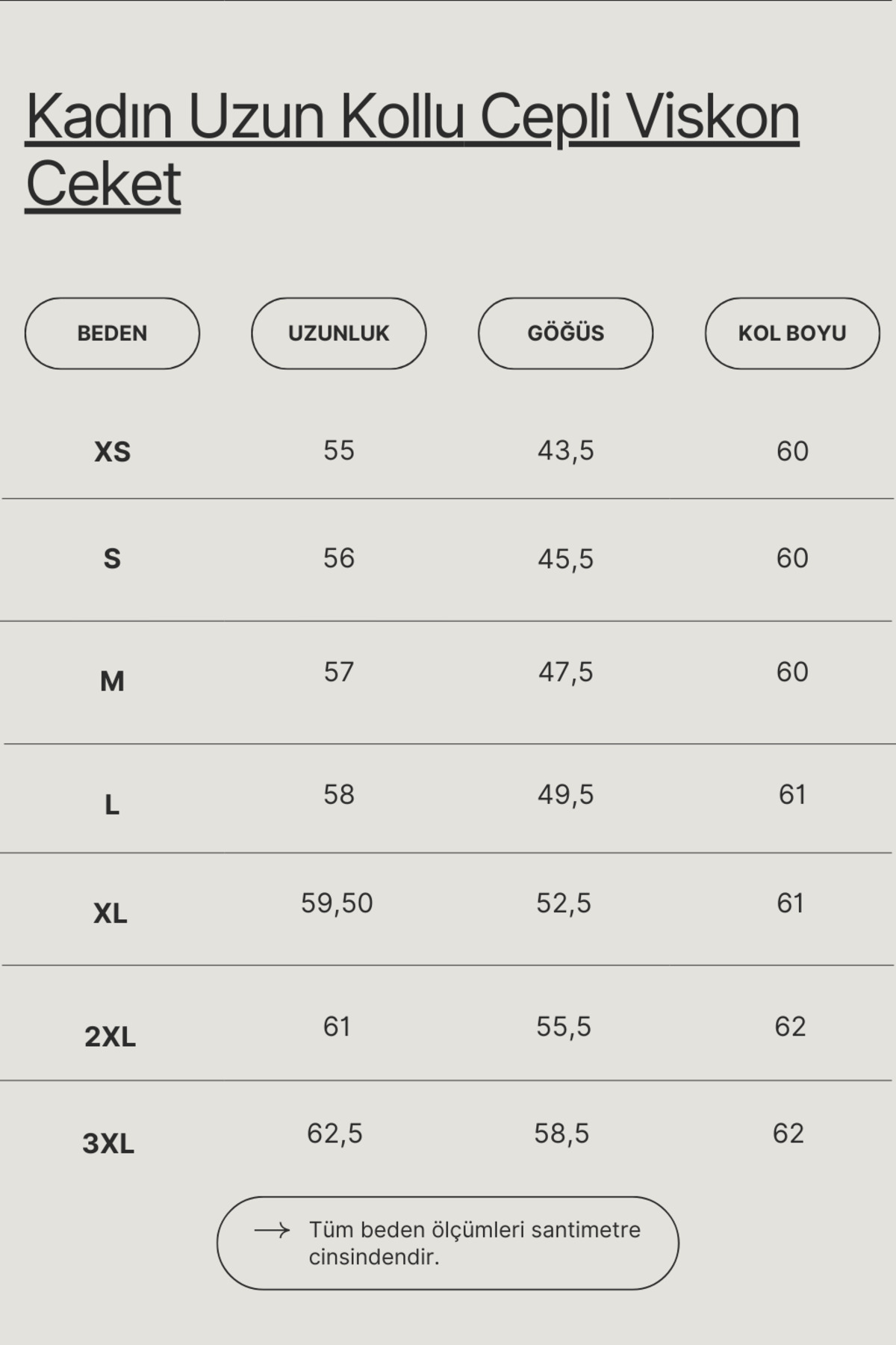 Rich  Kadın Siyah Uzun Kollu Cepli Viskon Ceket - Görsel 7
