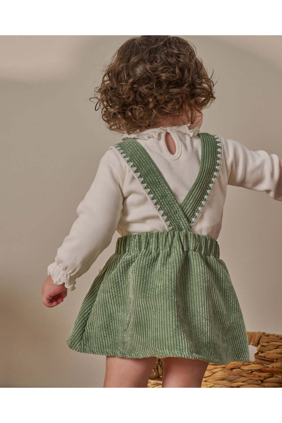 bebeğim butik Fitilli Kadife jile bebek takım fotoğrafı 3 (önizleme)