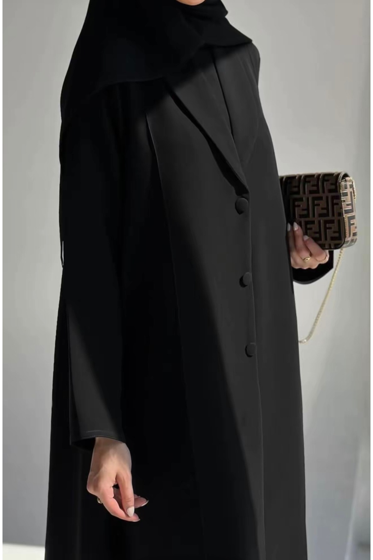 عباية نسائية سوداء رسميه