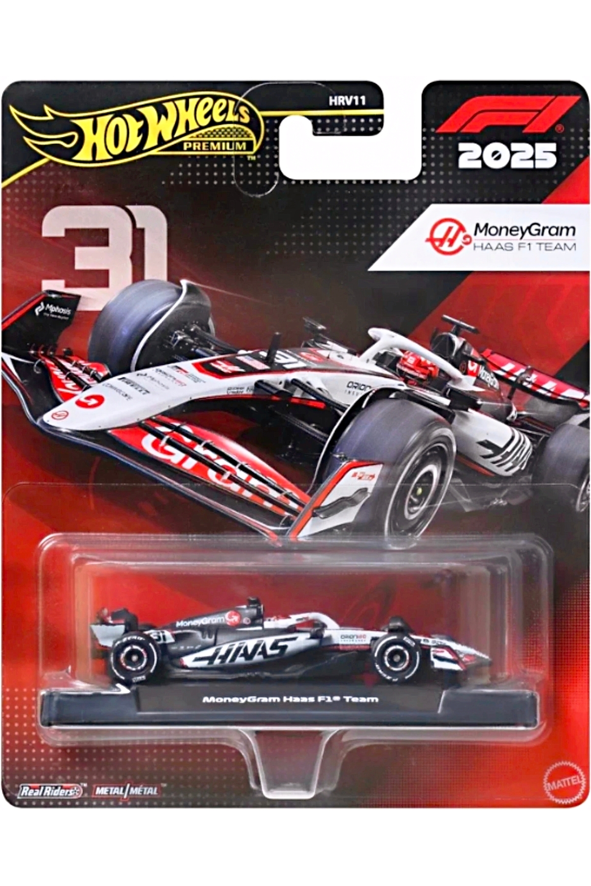 HOT WHEELS 2025 MoneyGram Haas F1 Team no 31 - Fiyatı, Yorumları