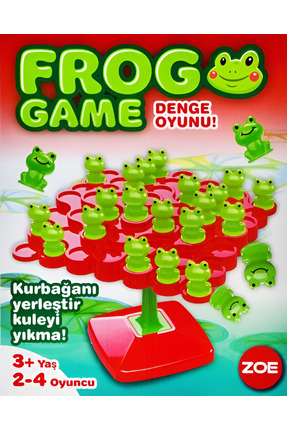 DoğaAtölye Frog Denge Oyunu