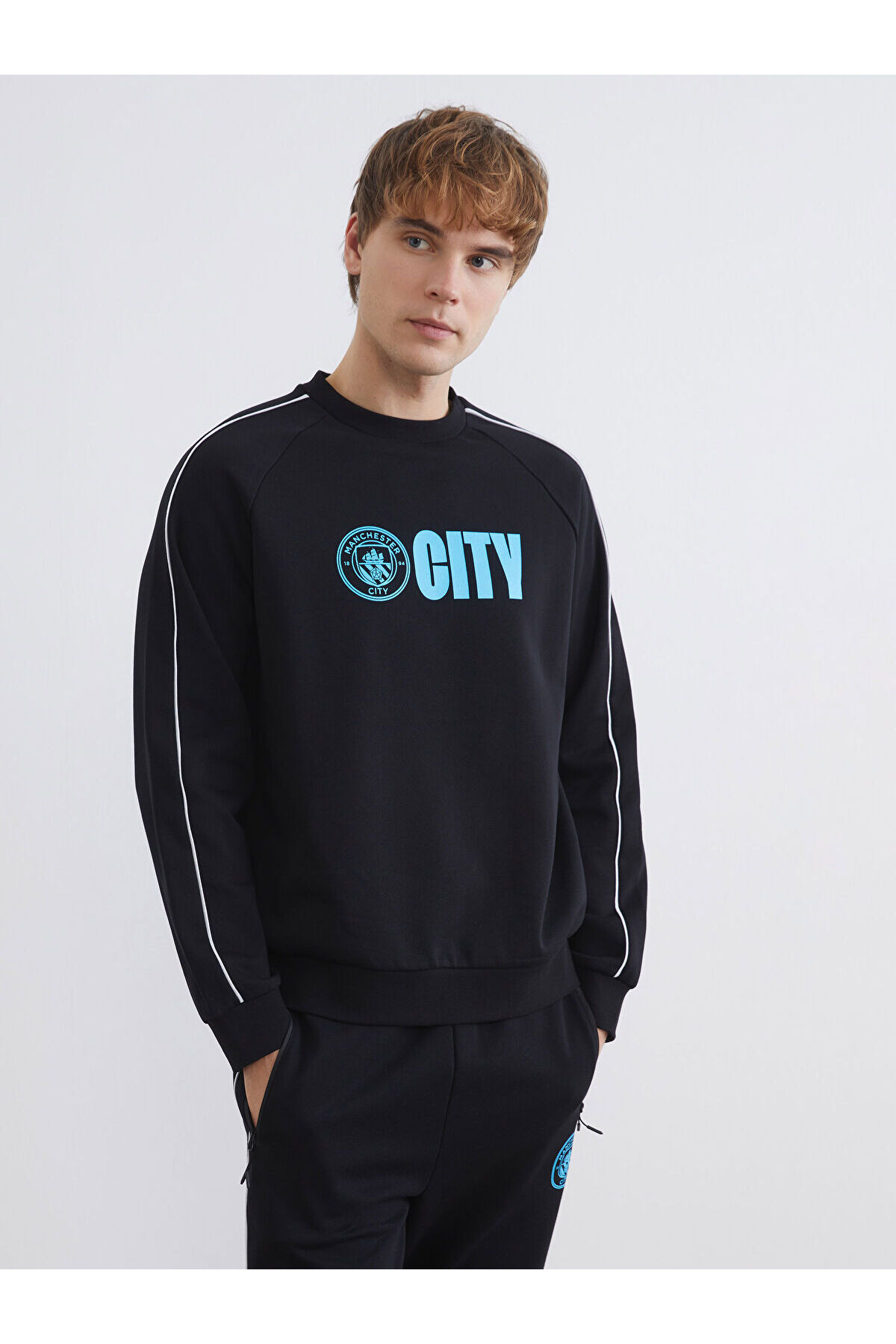 LC Waikiki XSIDE ACTIVE Bisiklet Yaka Manchester City Baskılı