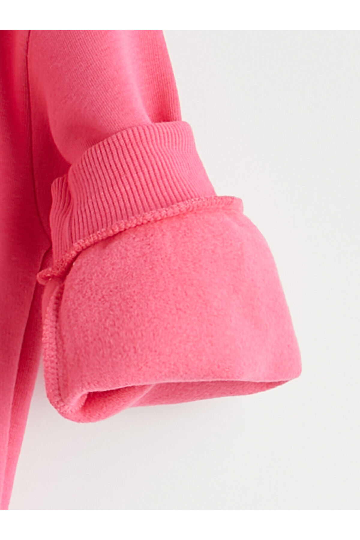 LC Waikiki Elsiva Collection Pembe Kurdele Baskılı Kız Çocuk Sweatshirt fotoğrafı 3 (önizleme)