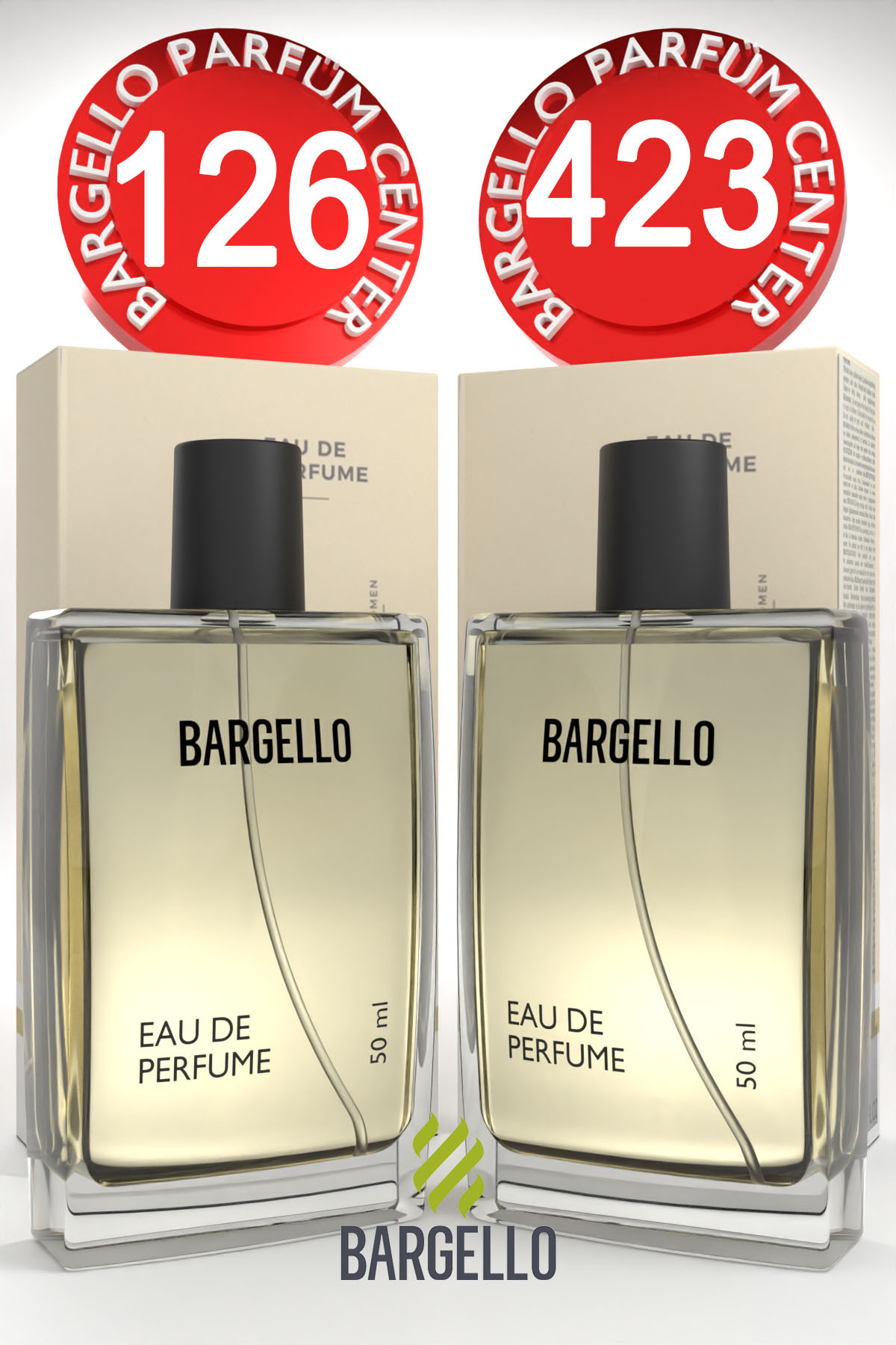 Bargello 126 Kadın Parfüm Oriental 50 ML EDP + 423 Kadın Parfüm Floral 50 ML EDP — 10122025bargello0000001brg001426