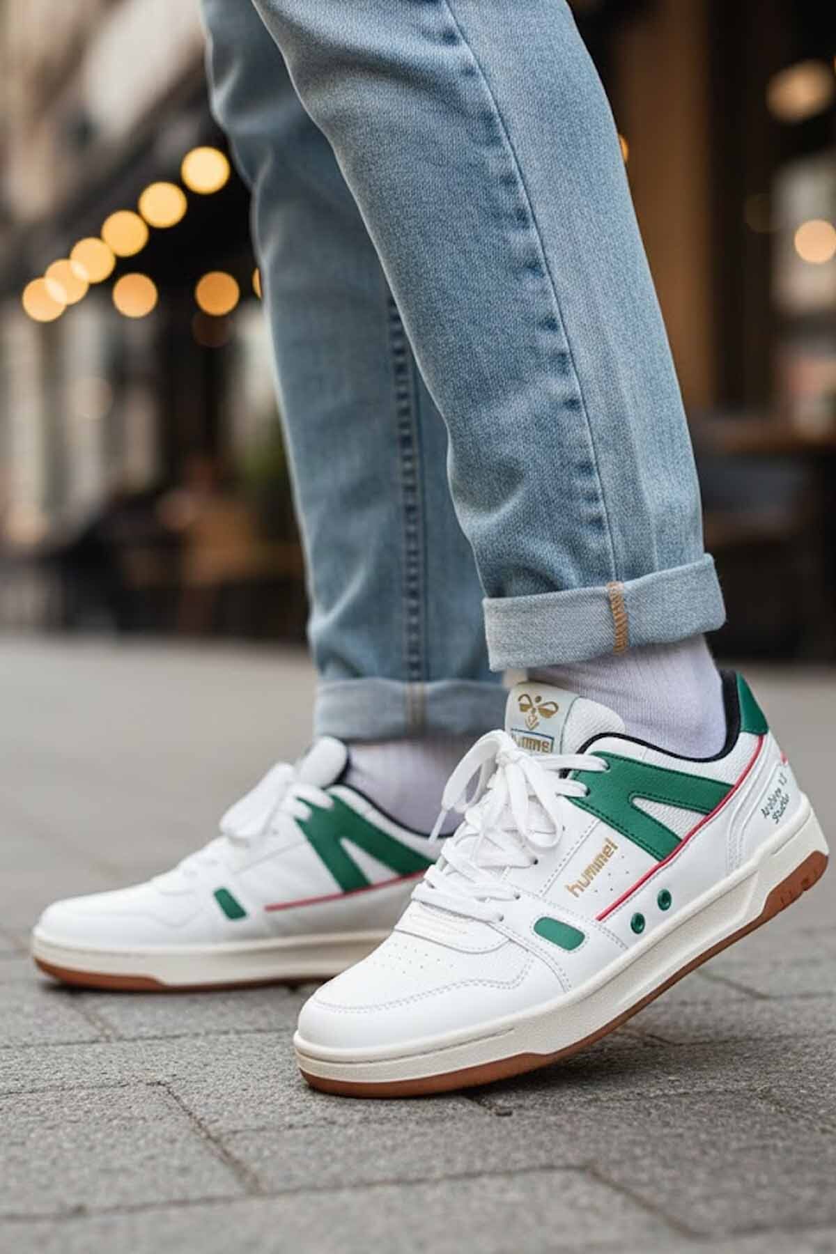 کفش کتانی یونیسکس ARCHIVE STUDIO V2 مدل 900670-9208 سفید-C2 هامل کفش اسنیکر hummel
