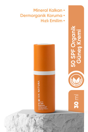 Iva Natura Organik Mineral Filtreli SPF 50 Güneş Kremi Çinko Oksit İçerikli –...