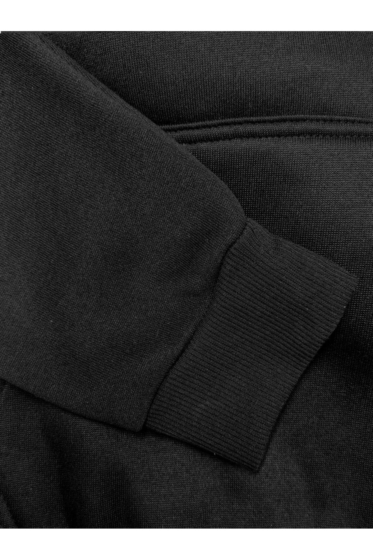 Deocept Unisex Copenhagen Denmark Baskılı Kapüşonlu Kanguru Cepli Rahat Kalıp Oversize Kesim Sweatshirt görsel 5