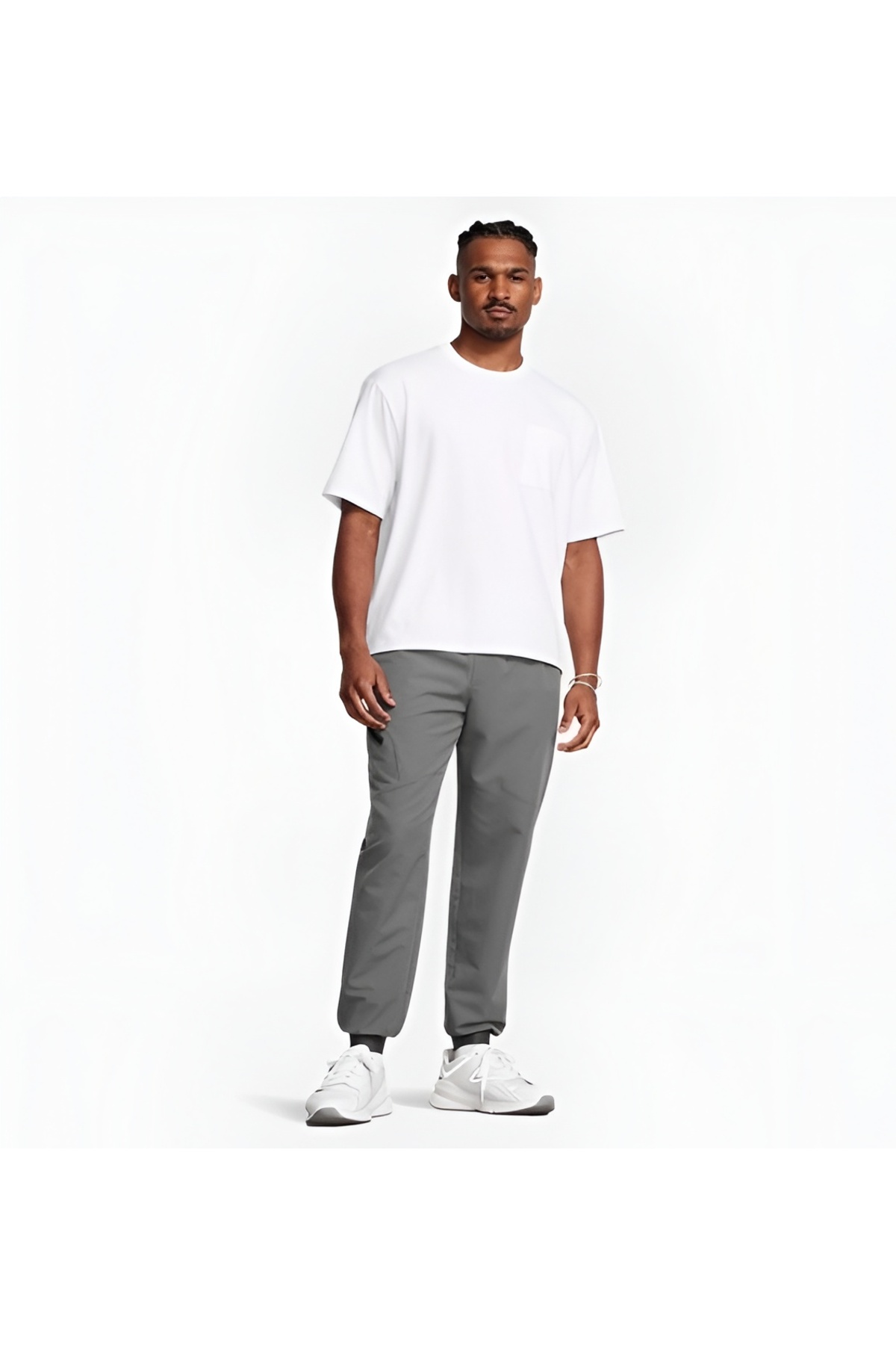 آندر آرمور شلوار ورزشی مردانه یو ای مدل Unstoppable Woven Jogger کد 1388823-025 کسل راک / مشکی