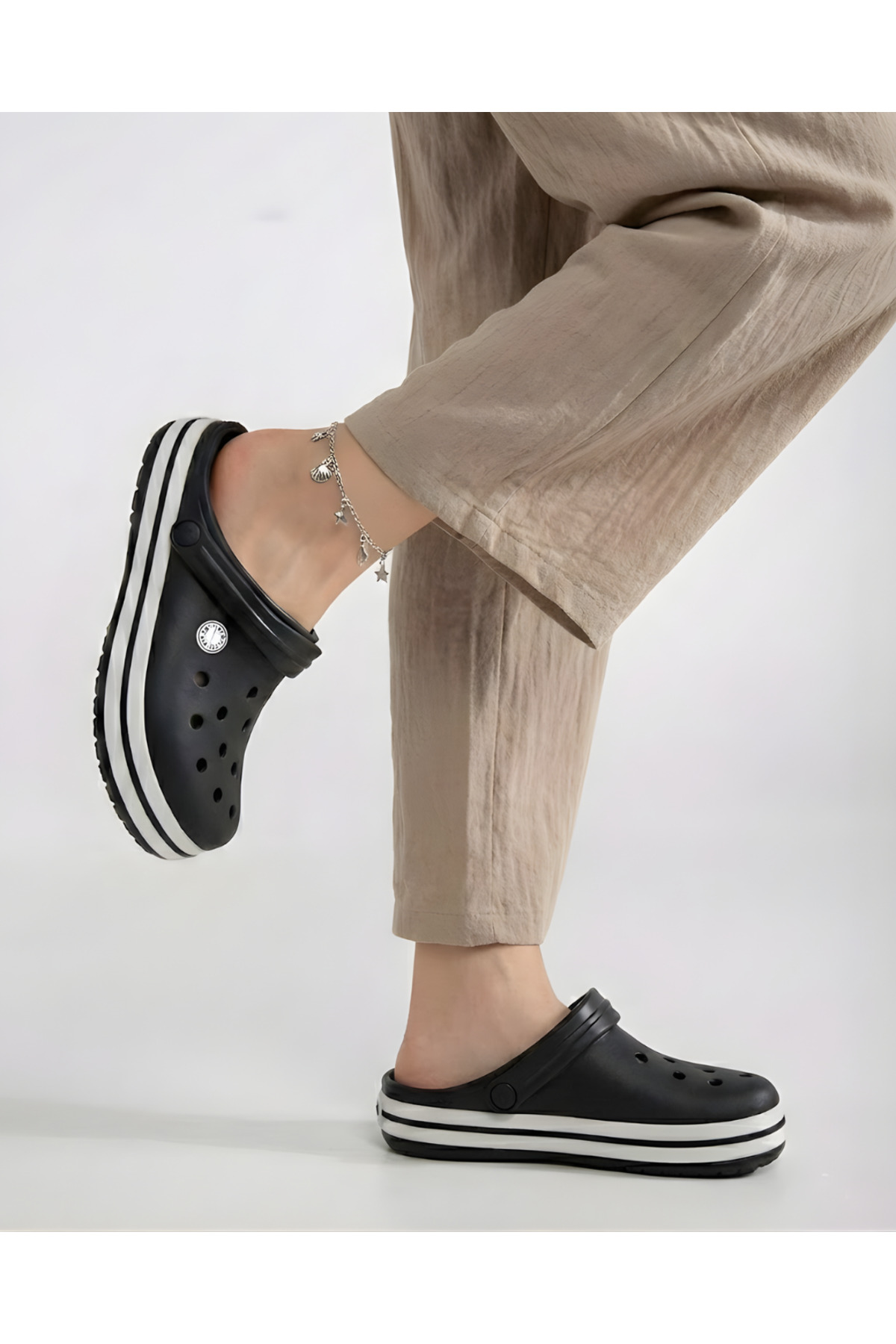 UND UND Günlük Unisex Sabo Hemşire Hastane Ve Ev Terliği görsel 2
