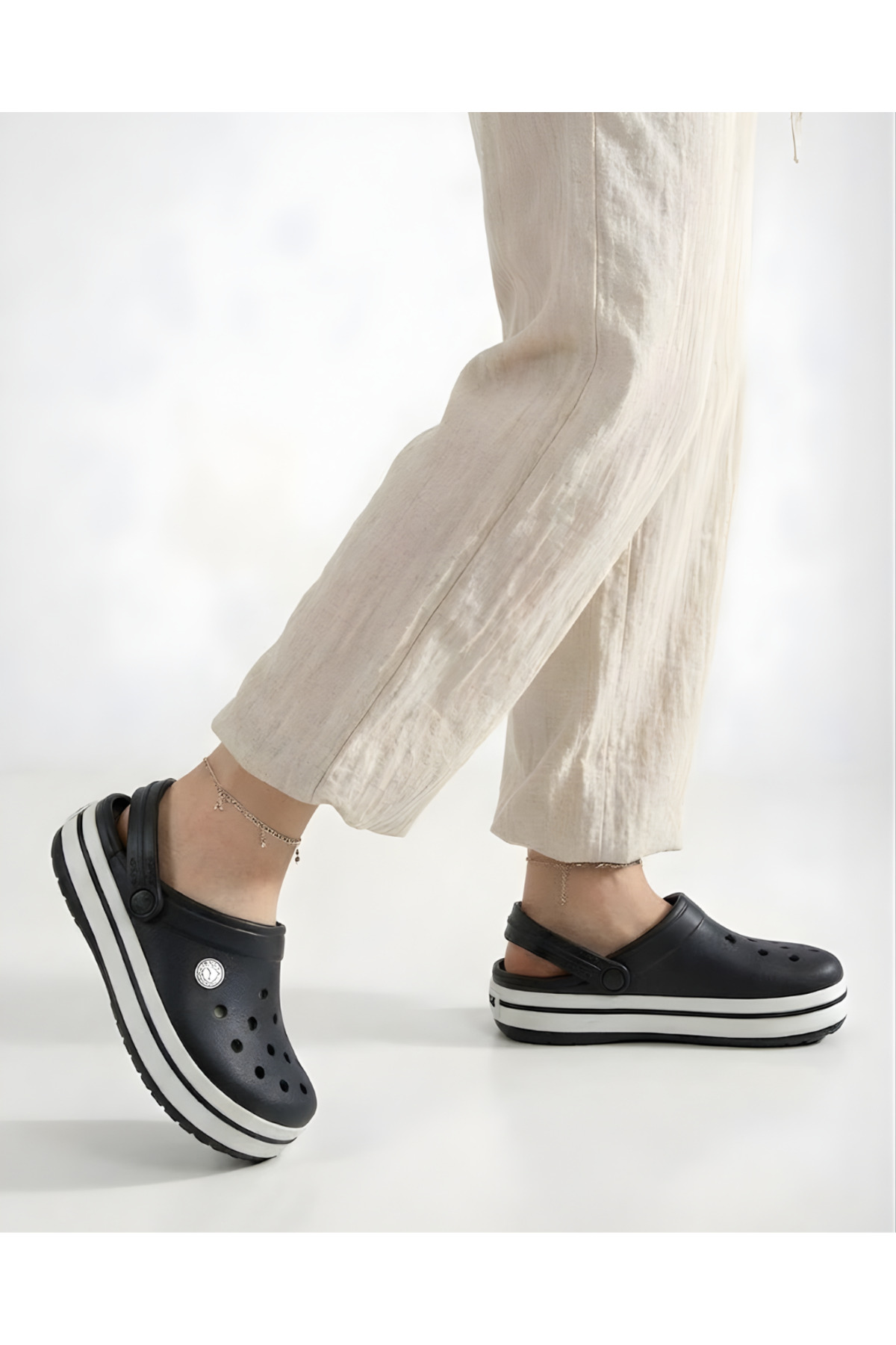 UND UND Günlük Unisex Sabo Hemşire Hastane Ve Ev Terliği görsel 3