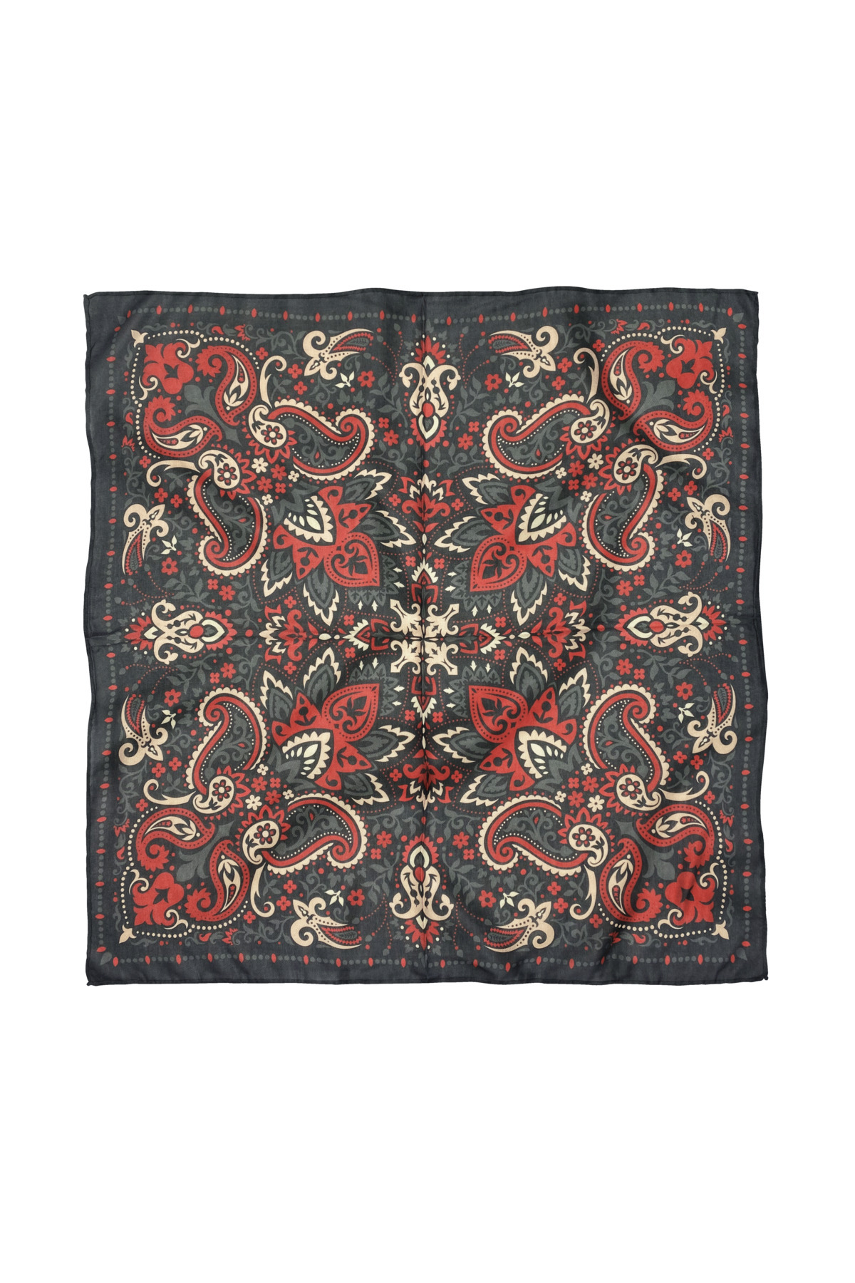 Cotton Polyester Ethnic Patterned Scarf / Bandana 60x60cm