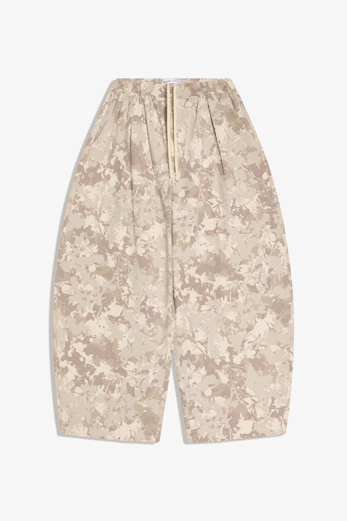 Bershka  Balon baskılı pantolon - Görsel 5