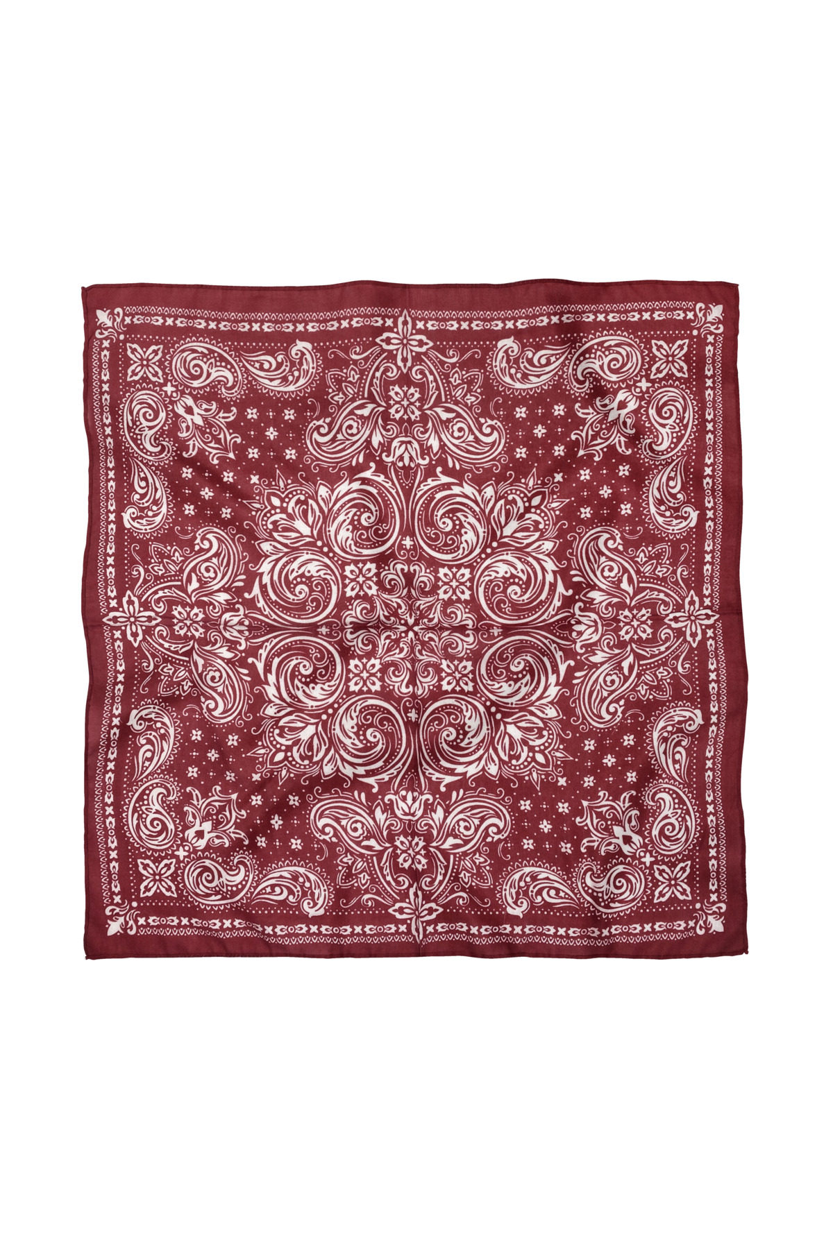 Cotton Polyester Ethnic Patterned Scarf / Bandana 60x60cm