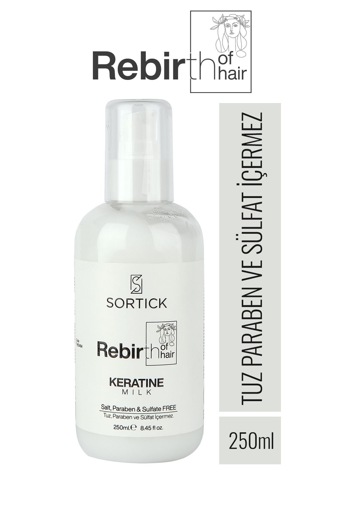 Keratin Sütü Onarıcı Uzatıcı ve Yapılandırıcı Bakım 250ml — 01 — تصویر 3 از 5