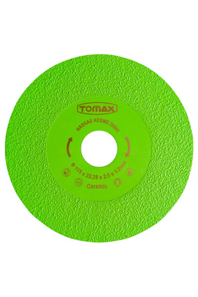 Tomax HASSAS KESİM VE ZIMPARALAMA DİSKİ 115x1,2 mm (YEŞİL)
