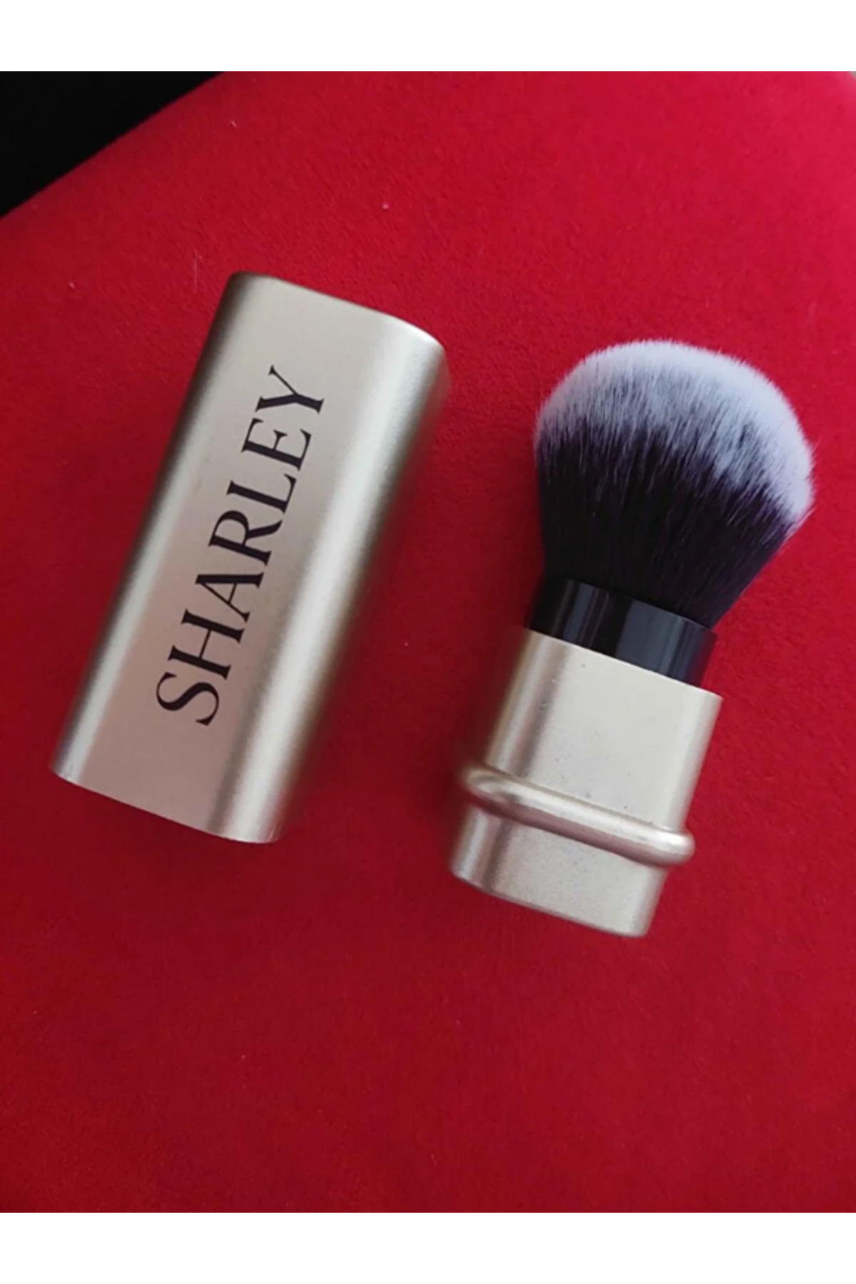 Makyaj Fırçası | Kabuki - 8684981985918 — Sharley Kabuki Gold — تصویر 2 از 4