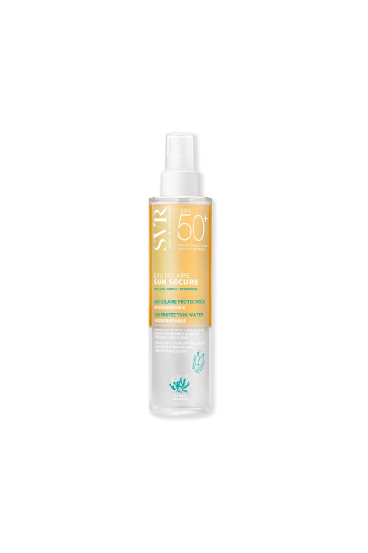 SVR Sun Secure Güneş Koruyucu Su SPF50+ 200ml — SUNEAU50200ML