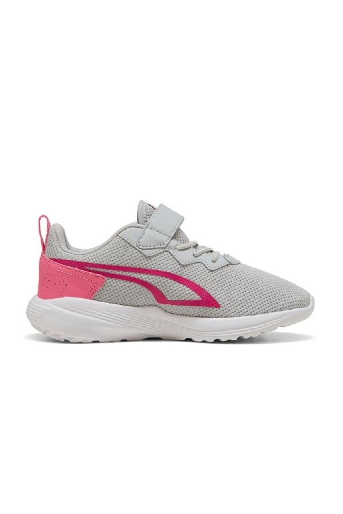 Puma Bebek Çocuk Yürüyüş Ayakkabısı All-Day Active AC+ PSCool Light Gray-PUMA Pink-Magic Rose 387387 fotoğrafı 2 (önizleme)
