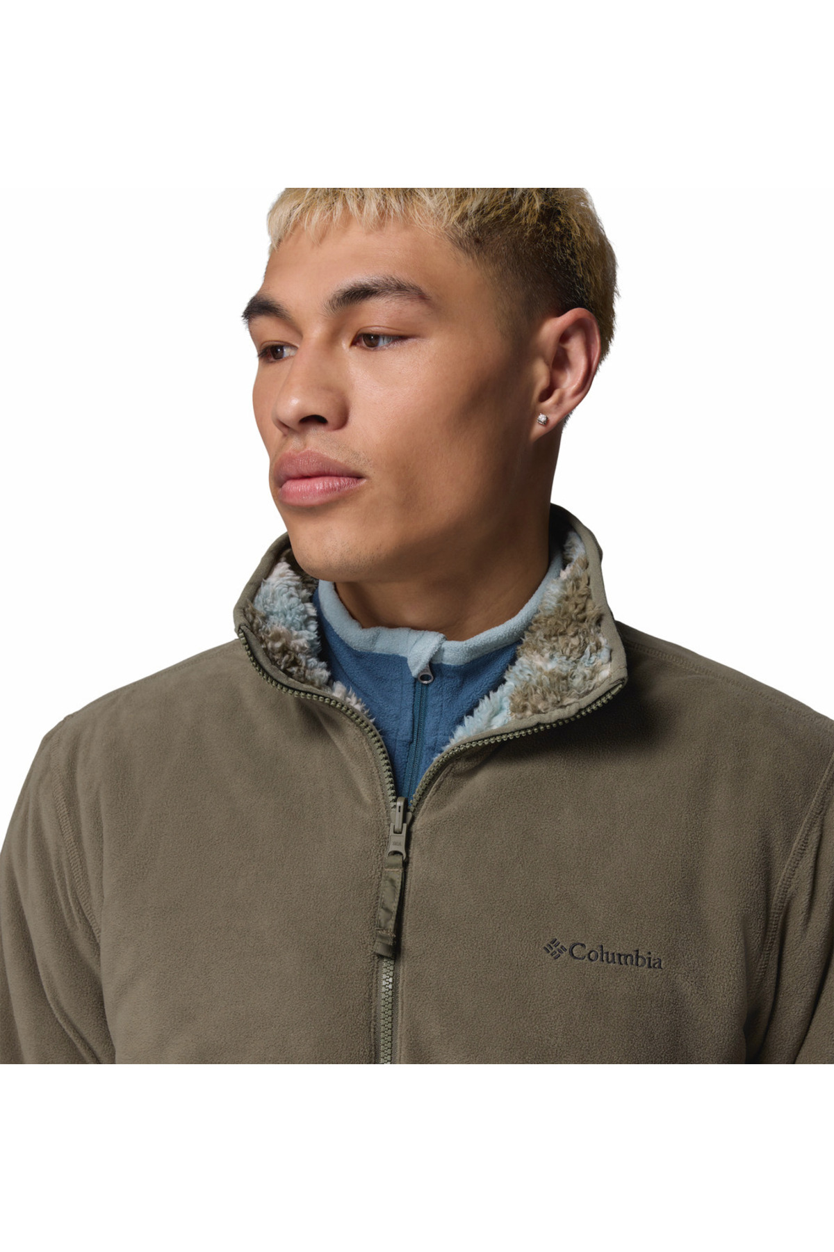 Columbia  Erkek Outdoor Polar Ceket AM5170 WINTER PASS REVERSIBLE FLEECE 2135651397 - Görsel 5