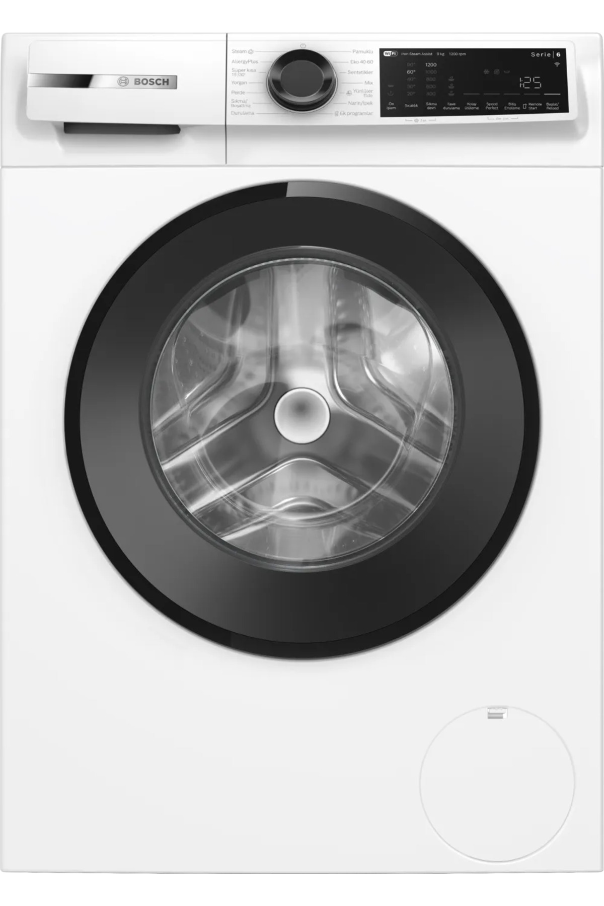 Bosch WGK242Z0TR 9 Kg 1200 Devir Serie 6 Beyaz Çamaşır Makinesi - Fiyatı, Yorumları