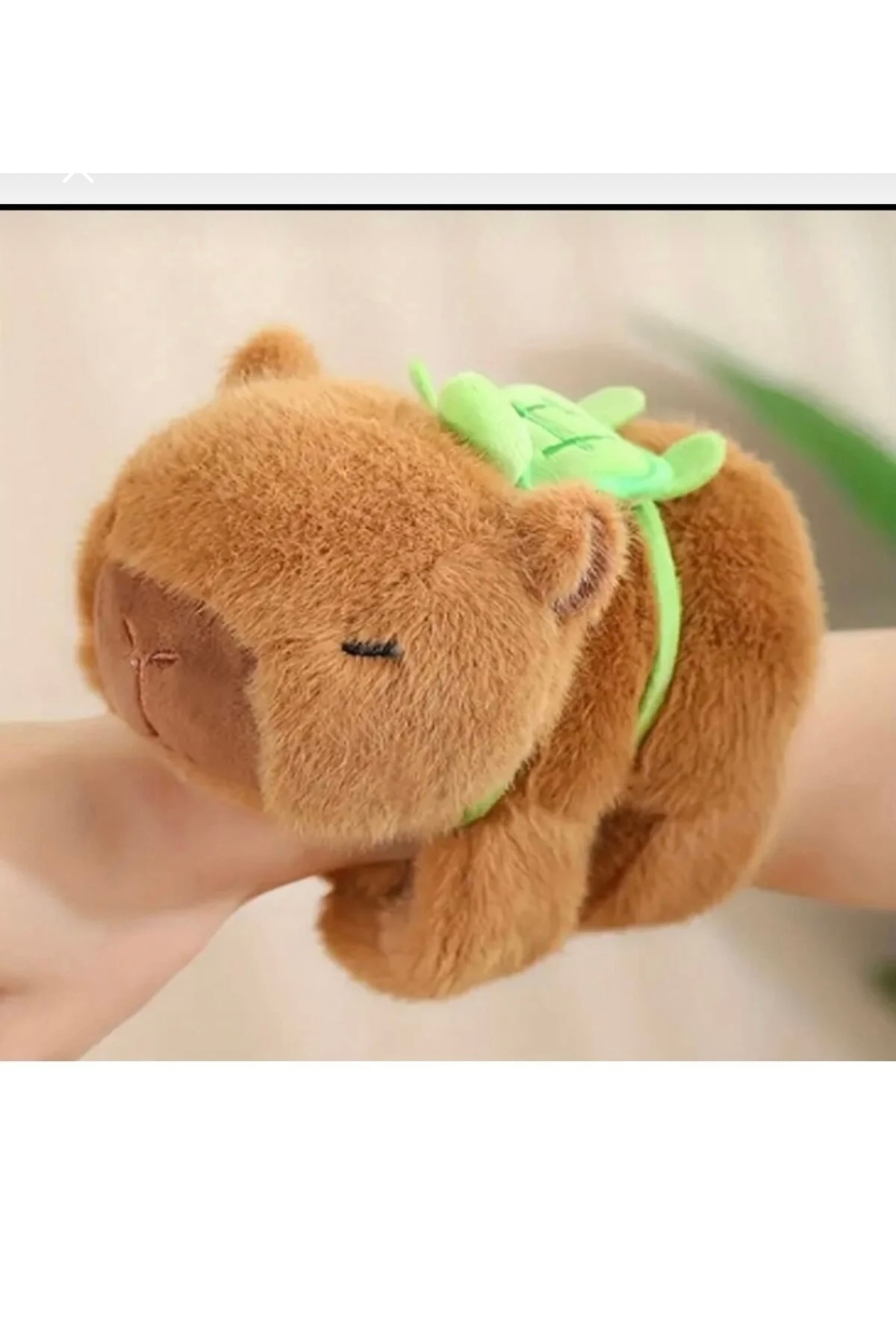 Genel Markalar Kahverengi Capybara 18cm bilek ve araba için oyuncak fotoğrafı 2 (önizleme)