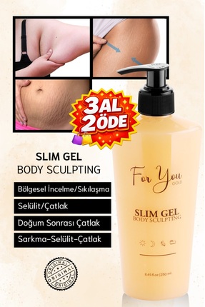 For You Gold Sıkılaştırıcı - Incelme - Toparlayıcı - Selülit & Çatlak Giderme...