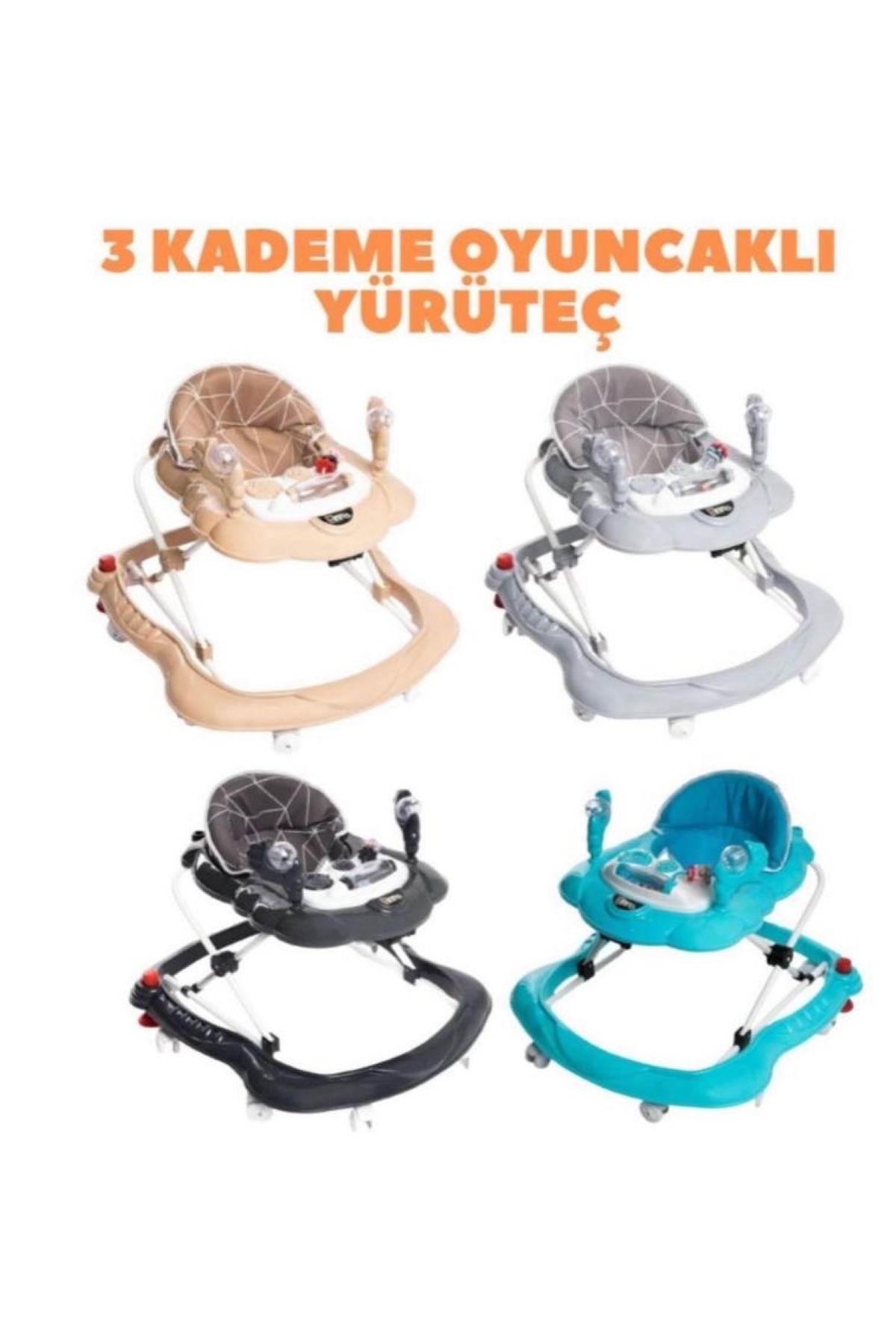 TURHAN BEBE Yeni Doğan Rocco BebekÇeyiz Seti (12Parça) BEŞİK ANA KUCAĞI MAMA SANDALYESİ BEBEK ARABASI PUSET... fotoğrafı 6 (önizleme)