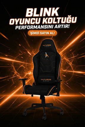 Karr Gaming Blink Oyuncu Koltuğu Terletmeyen Kumaş Gamer Koltuğu