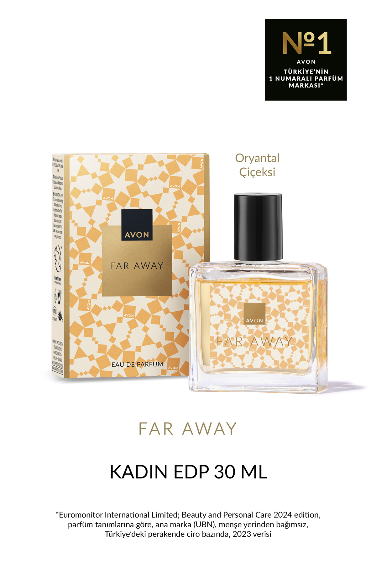 Far Away Kadın Parfüm Edp 30 Ml. 2li Set — سفید PARFUM0203-2 — تصویر 3 از 7