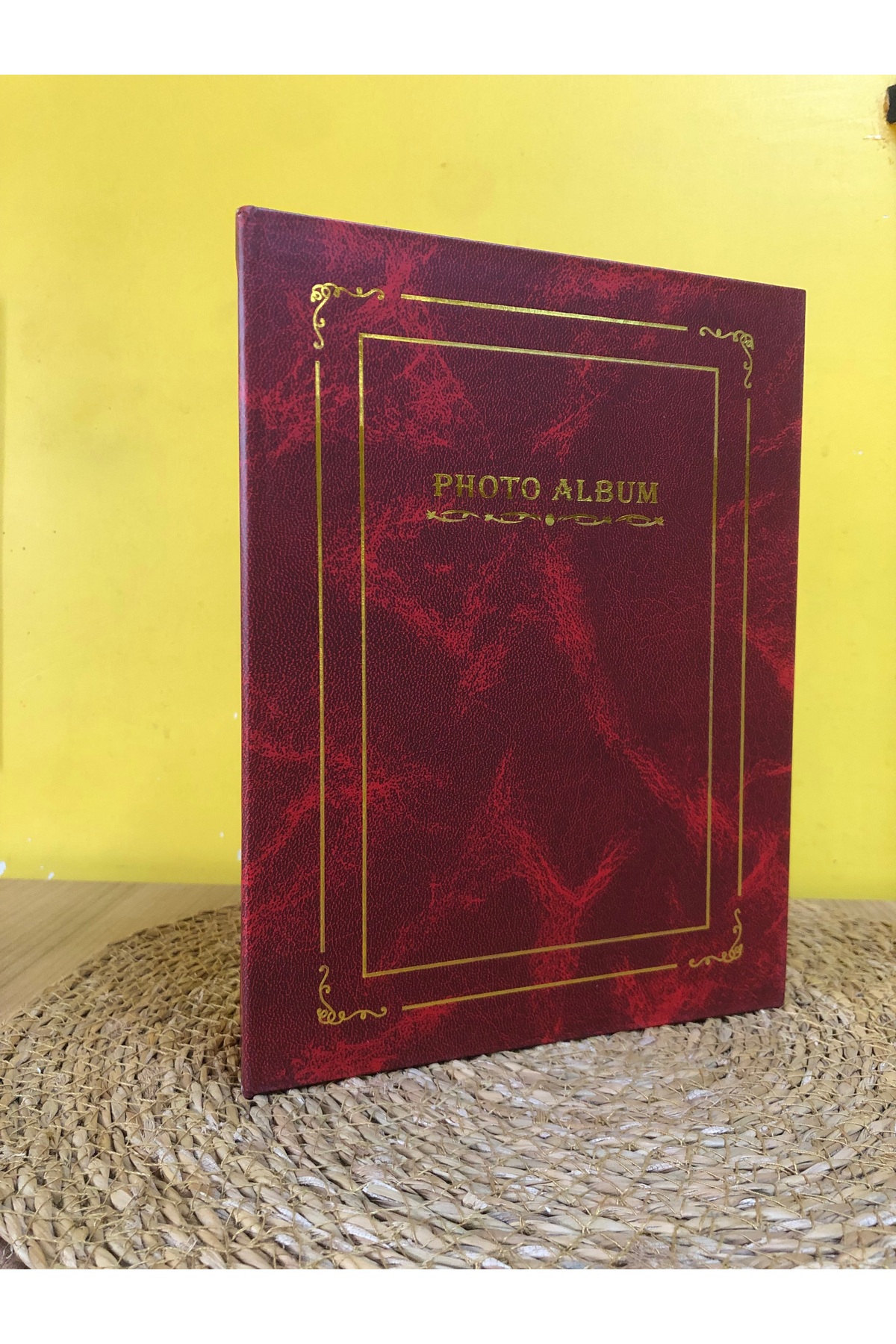 Aledo 13x18cm 100'lük Ciltbezli Nostaljik Fotoğraf Albümü ALD-9107