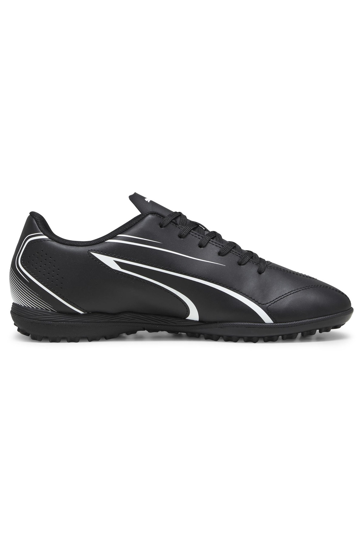 Puma Vitorıa TT 107484 Unisex Halısaha Ayakkabısı SİYAH-BEYAZ görsel 4