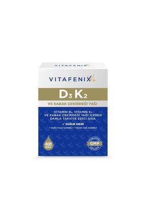Vitafenix D3 K2 Ve Kabak Çekirdeği Yağı Içeren Vitamin 1000 Iu 20 ml Damla