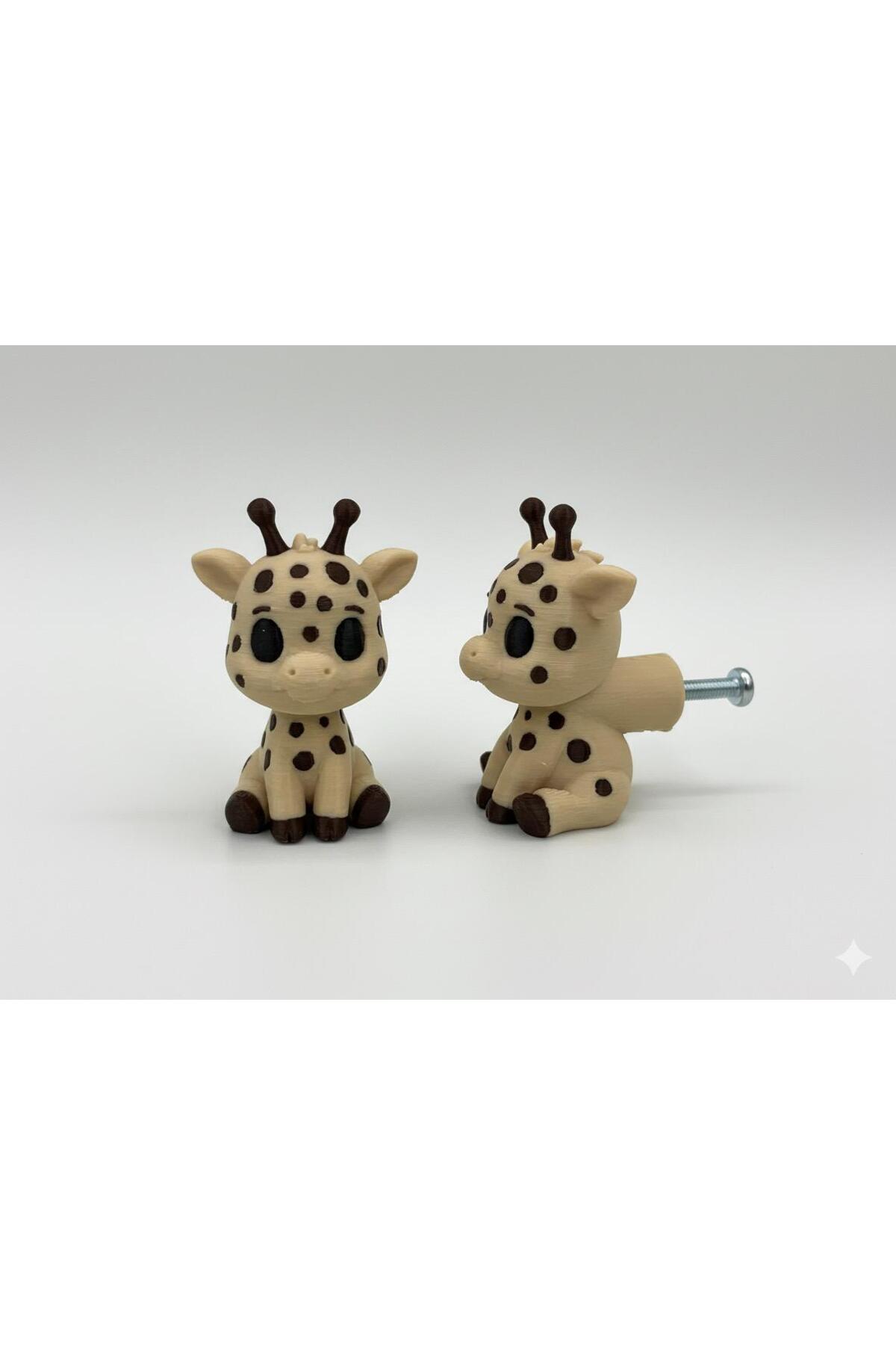 Dotta Design Çocuk Odası Kulpları - Zürafa Kulp(Tekli) fotoğrafı 4 (önizleme)