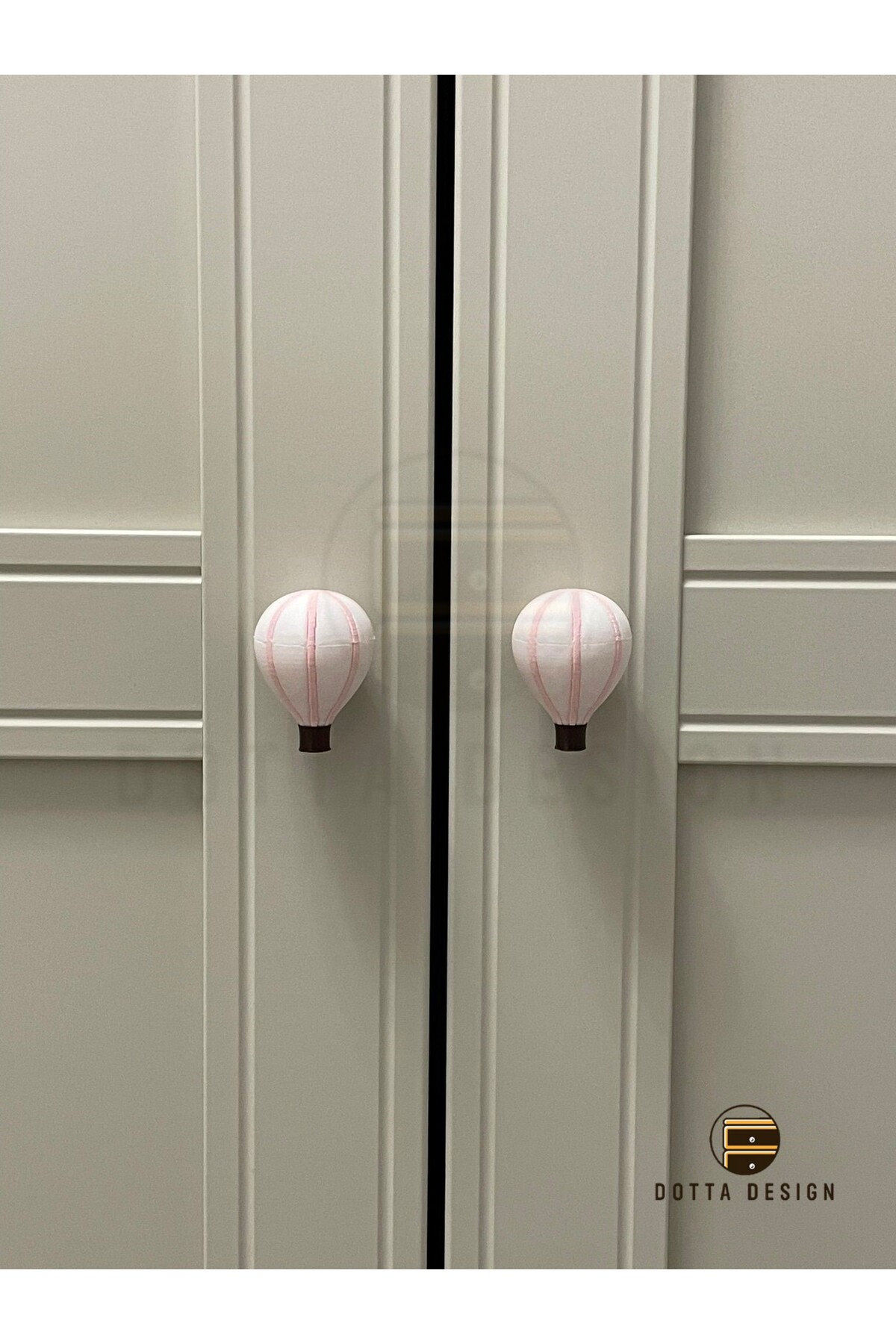 Dotta Design Çocuk Odası Kulpları - Pembe Balon Kulp (Tekli) fotoğrafı 4 (önizleme)