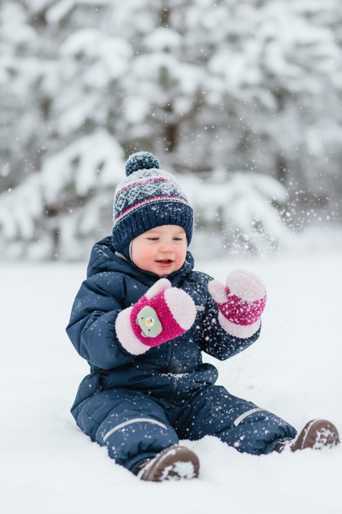 PIECE SIGNATURE Aksesuarlı %100 Acrylic Bebek Eldiven ( 1-3 Yaş ) fotoğrafı 6 (önizleme)